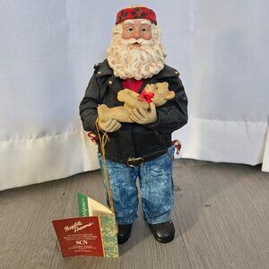 NWT - Vintage Clothtique Biker Santa